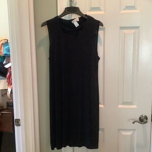 Coldwater Creek Blue Sheath Midi Dress